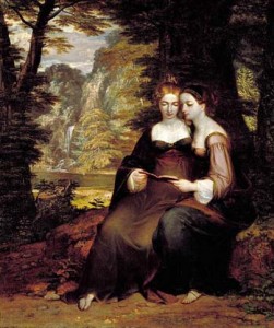 Paintings of Women Reading