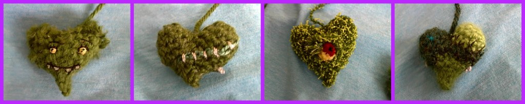 Hearts Collage by Kim's Sticks and Strings