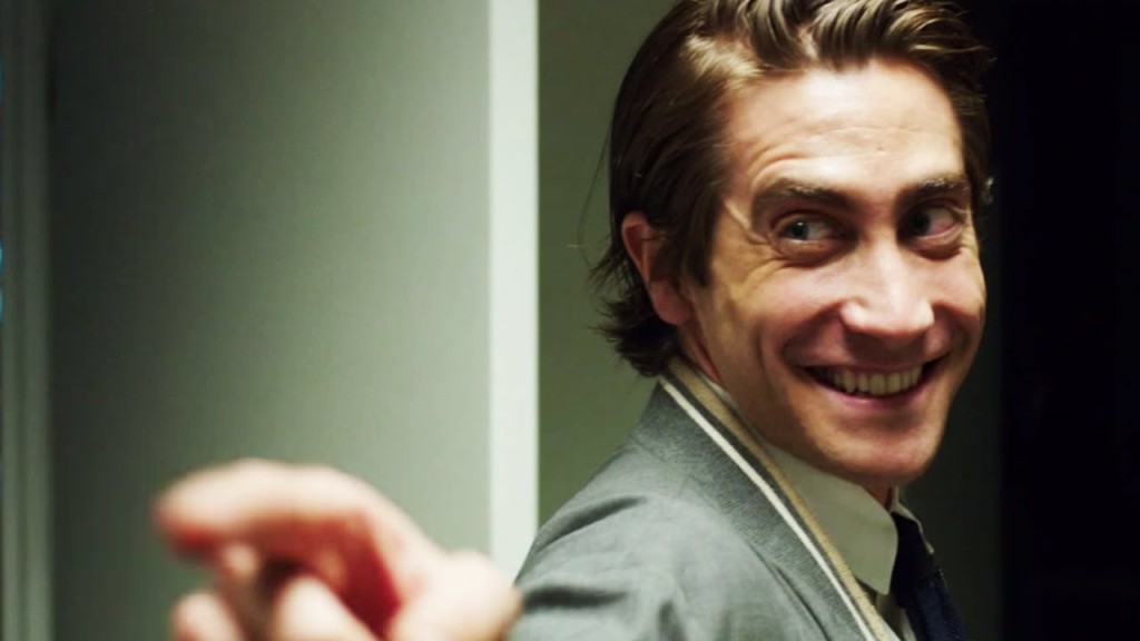 Looking a little Patrick Bateman-esque here. Fitting, really.