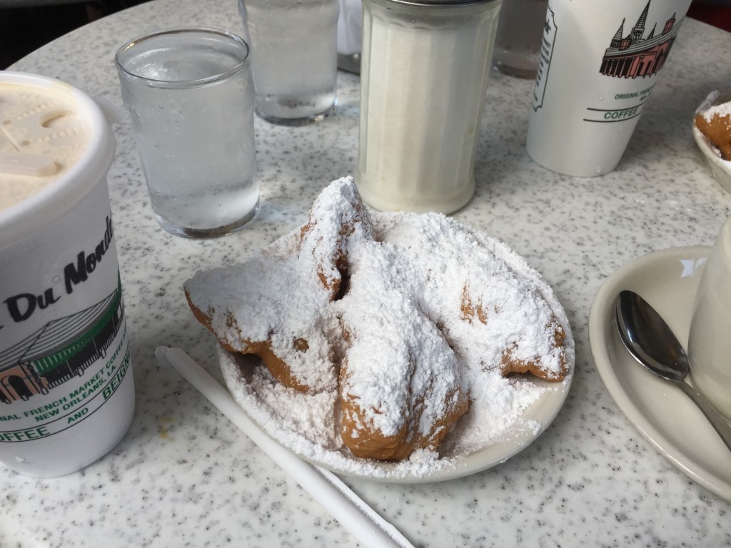 There were lumps of sugar. Really.